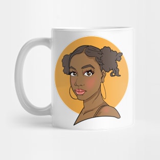 Young Black Woman Millennial Mug